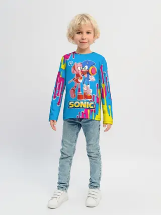 Детский лонгслив / Sonic