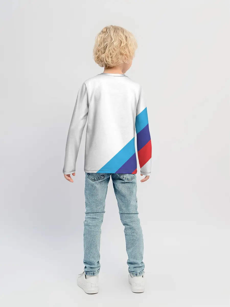 Детский лонгслив / BMW NEW LOGO