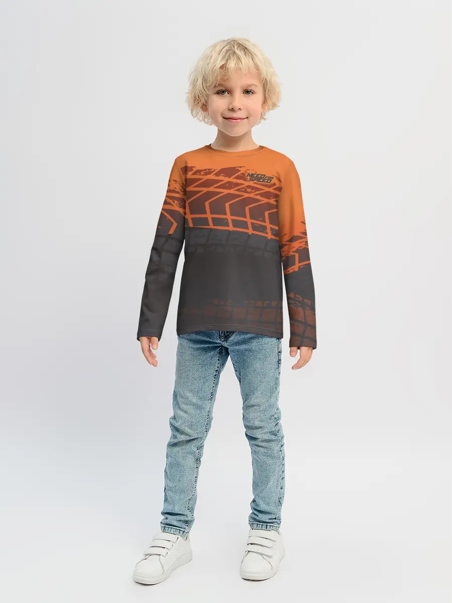 Детский лонгслив / Need for Speed