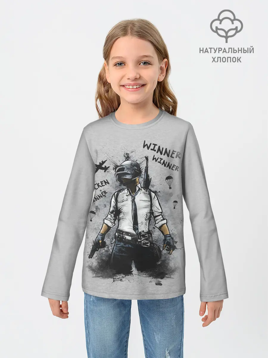 Детский лонгслив / PUBG