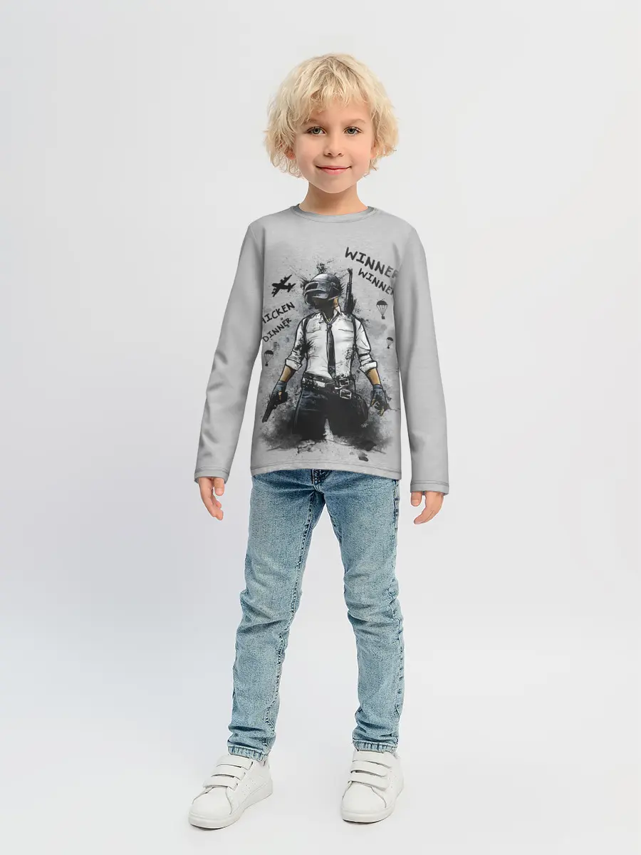 Детский лонгслив / PUBG