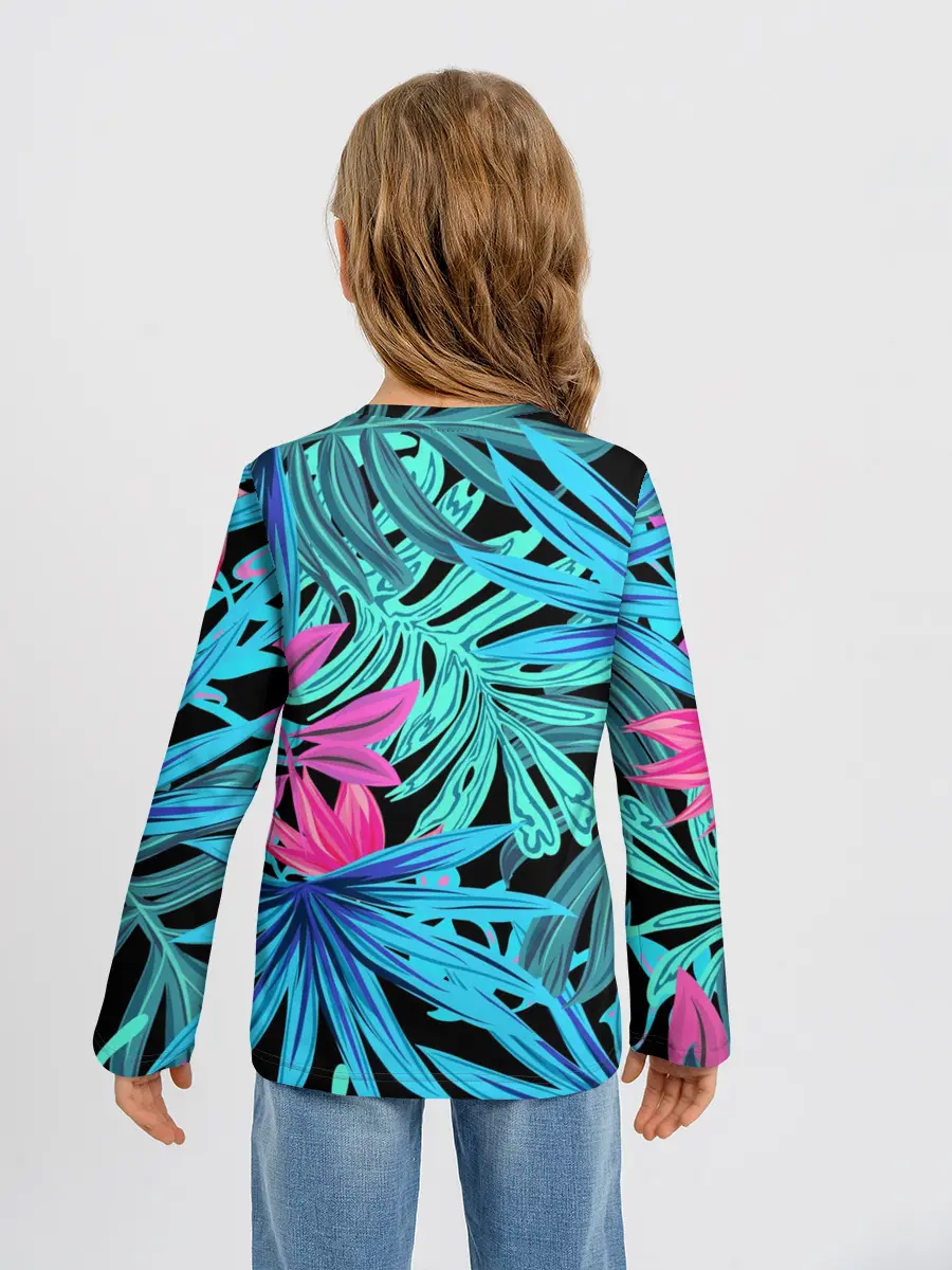 Детский лонгслив / Тропикана