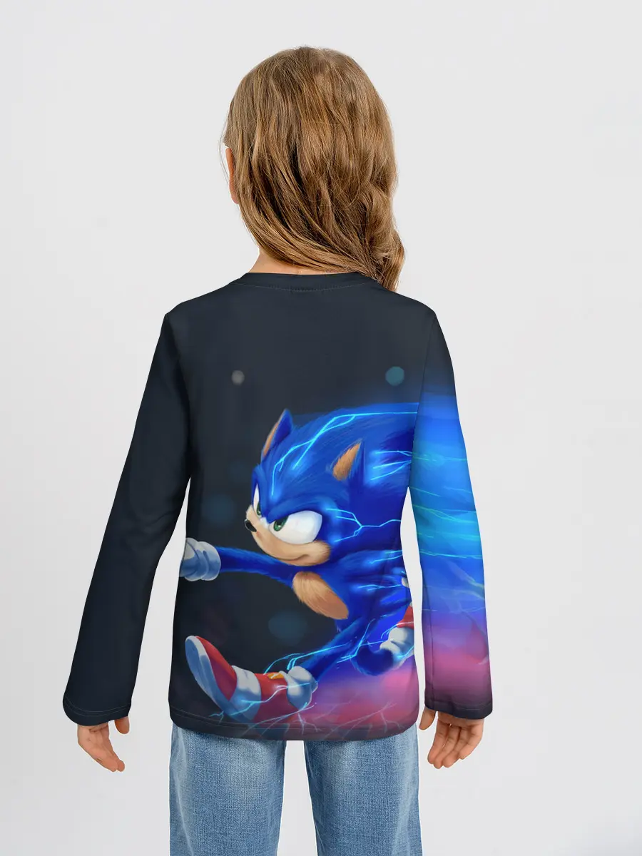 Детский лонгслив / SONIC