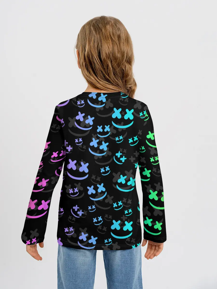 Детский лонгслив / Fortnite & Marshmello