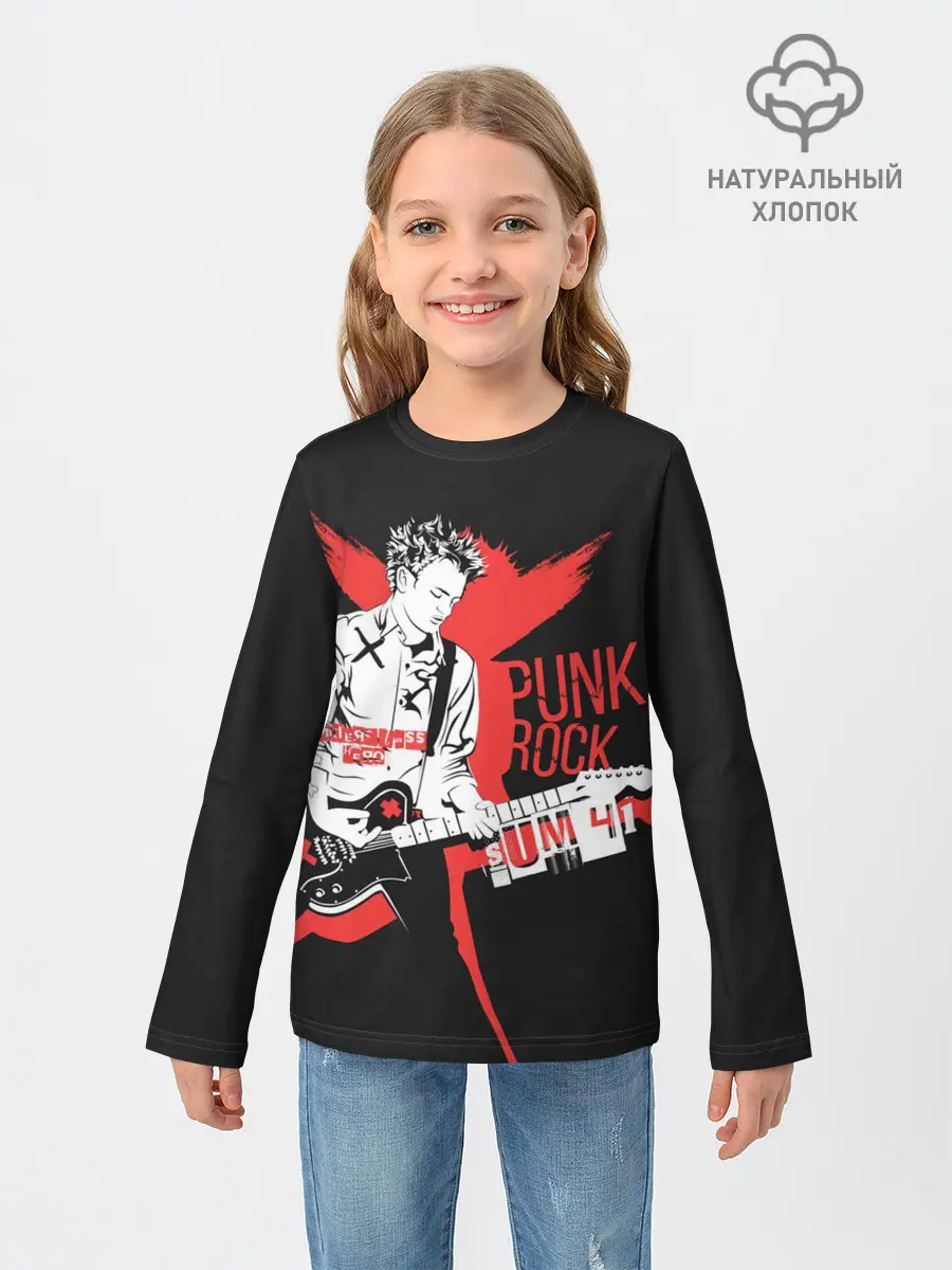 Детский лонгслив / Punk-rock