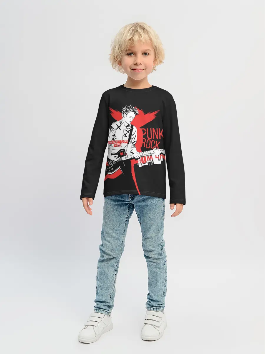 Детский лонгслив / Punk-rock