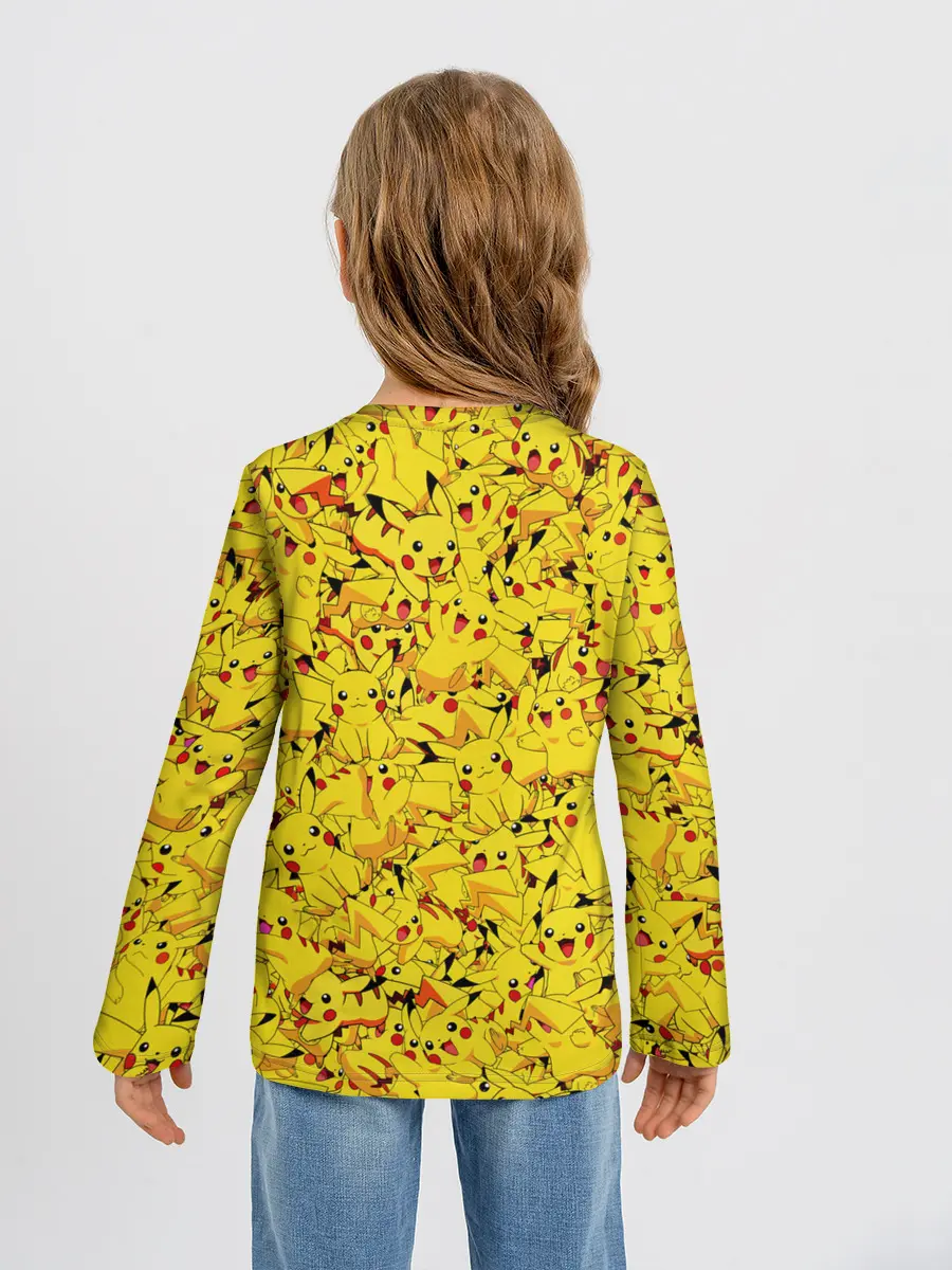 Детский лонгслив / Пикачу