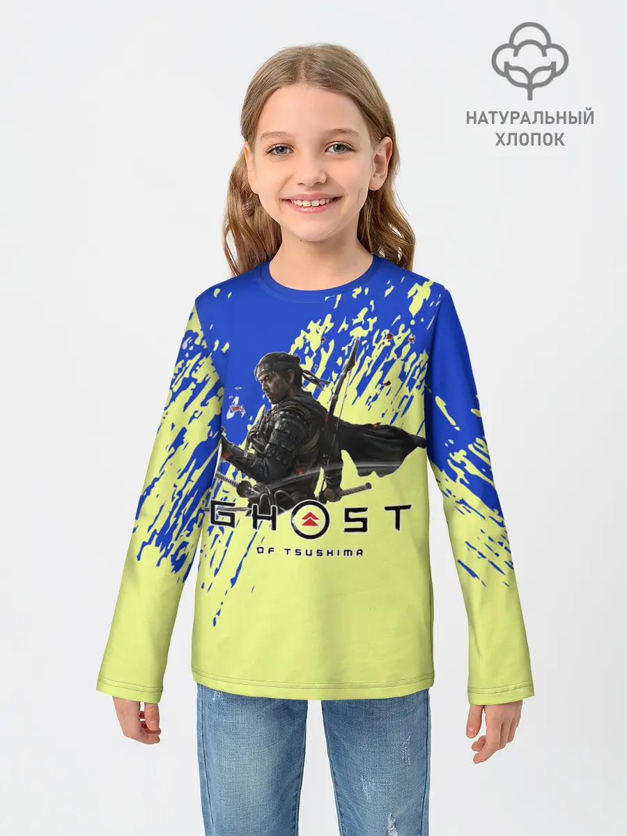 Детский лонгслив / Ghost of Tsushima