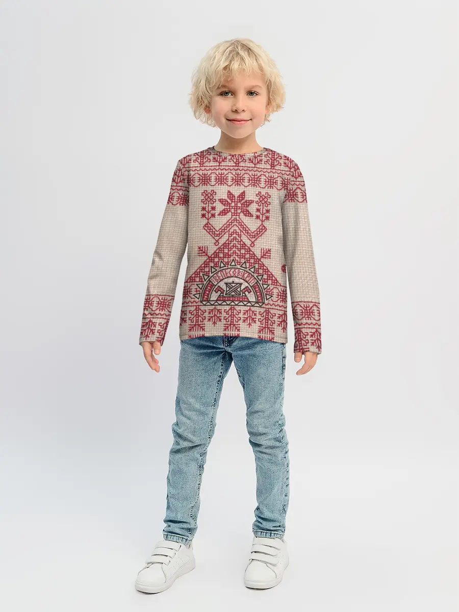 Детский лонгслив / Макошь Богиня Судьбы