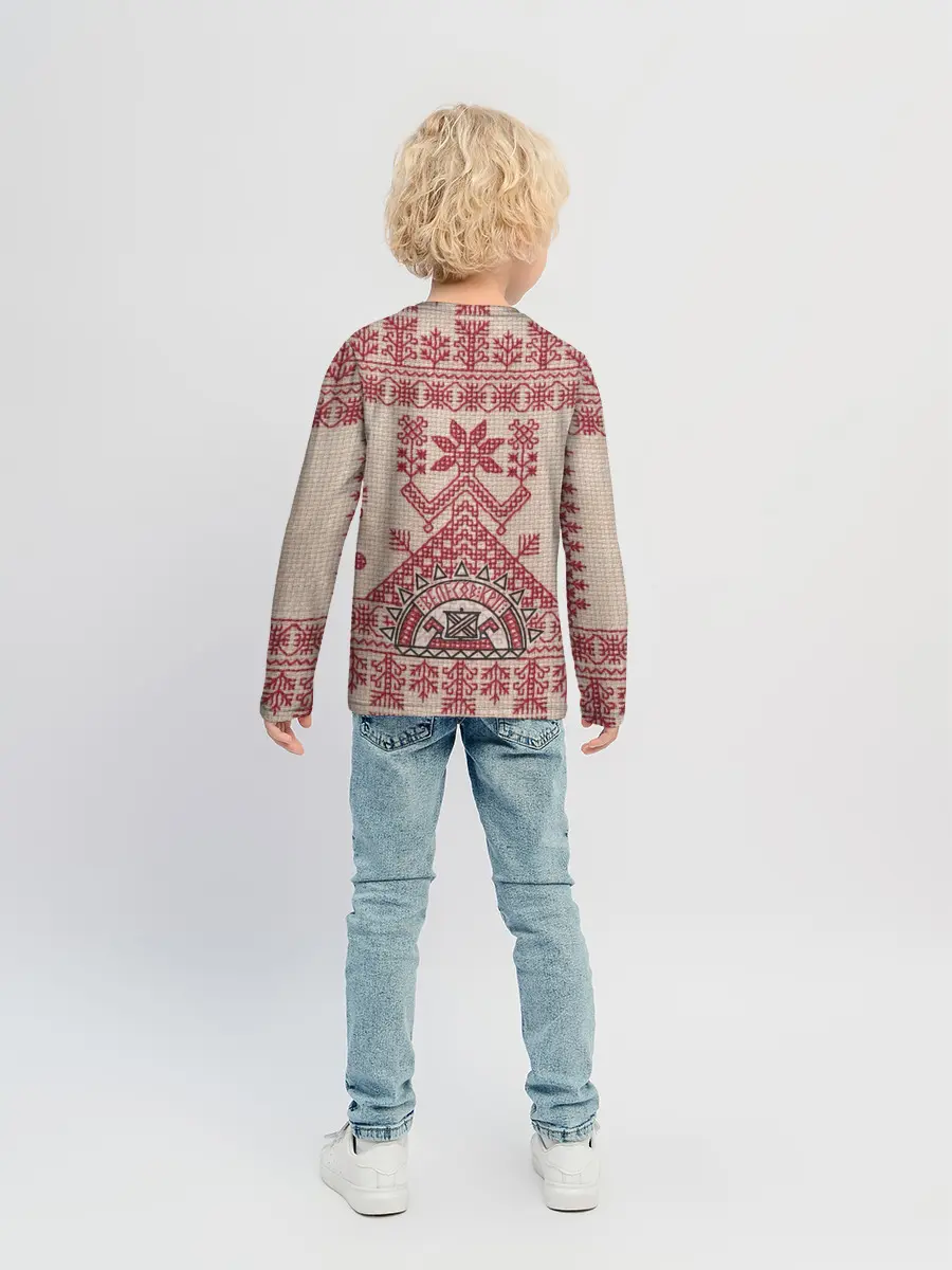 Детский лонгслив / Макошь Богиня Судьбы