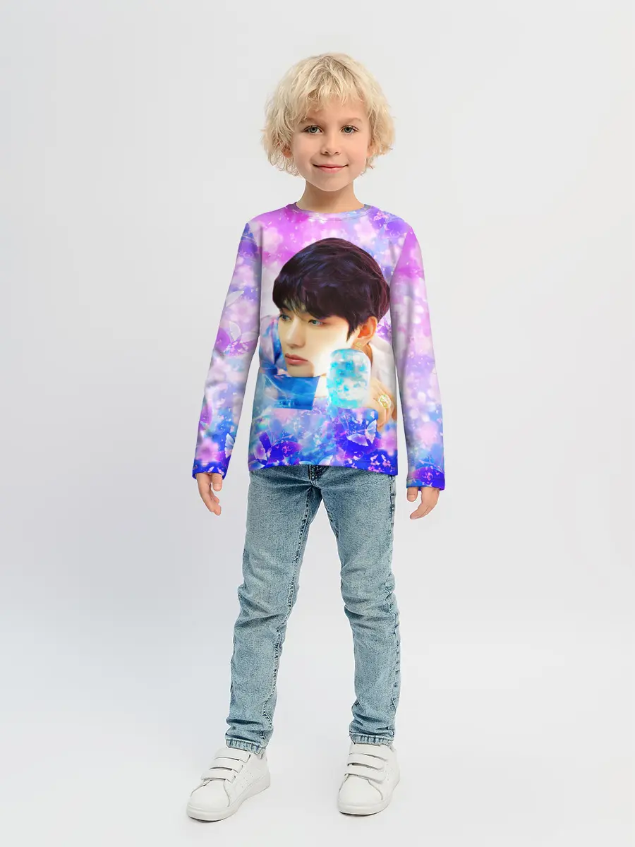 Детский лонгслив / БТС 2020 Season Greeting Ви V