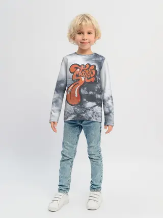 Детский лонгслив / rolling stones