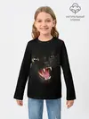 Детский лонгслив / Злой Котик
