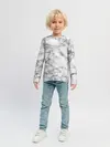 Детский лонгслив / Мрамор