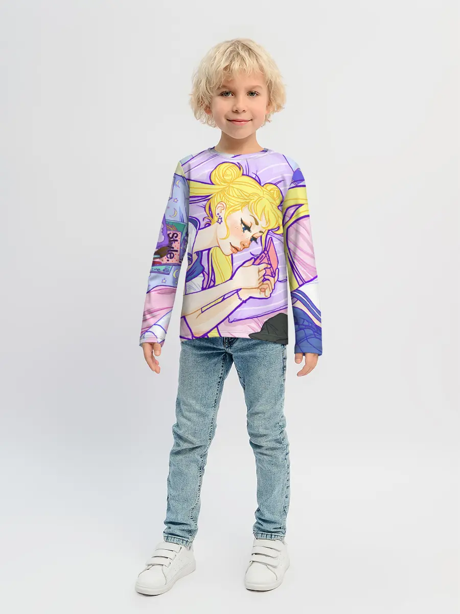 Детский лонгслив / СЕЙЛОР МУН