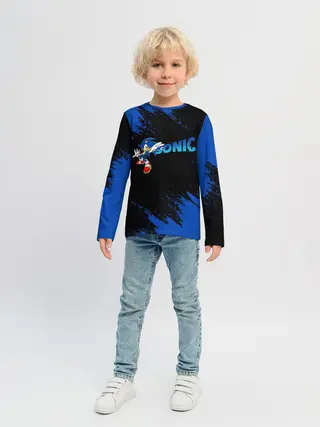Детский лонгслив / SONIC