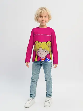 Детский лонгслив / EXISTING IS EXHAUSTING