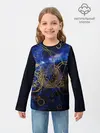 Детский лонгслив / Space Geometry
