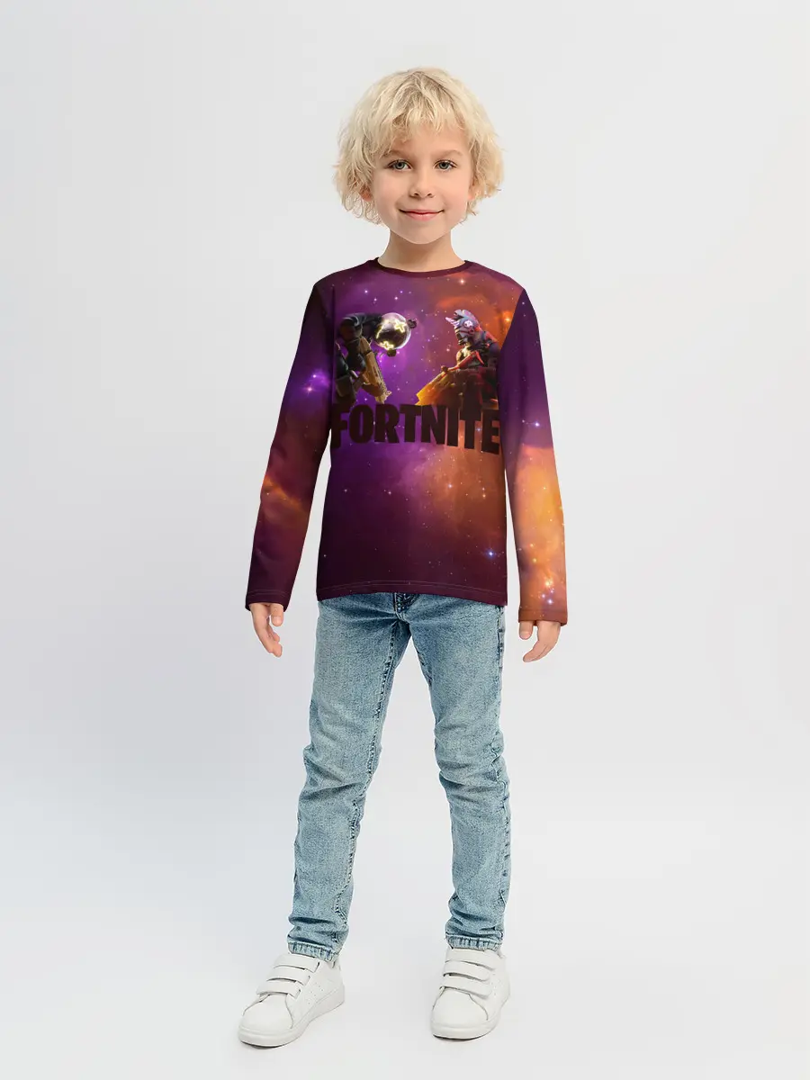Детский лонгслив / Fortnite