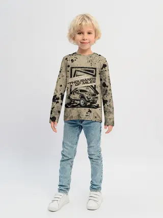 Детский лонгслив / OffRoad Team | Внедорожник