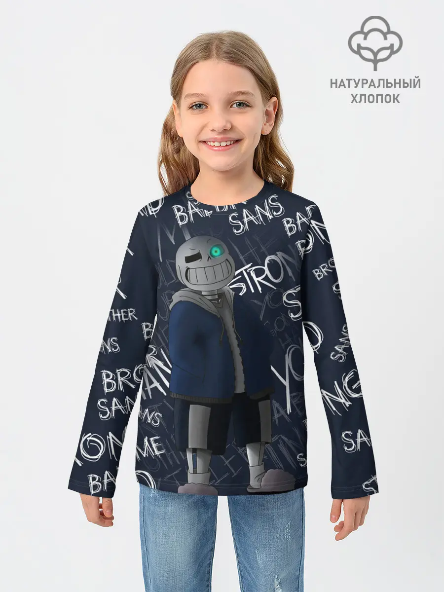 Детский лонгслив / UNDERTALE