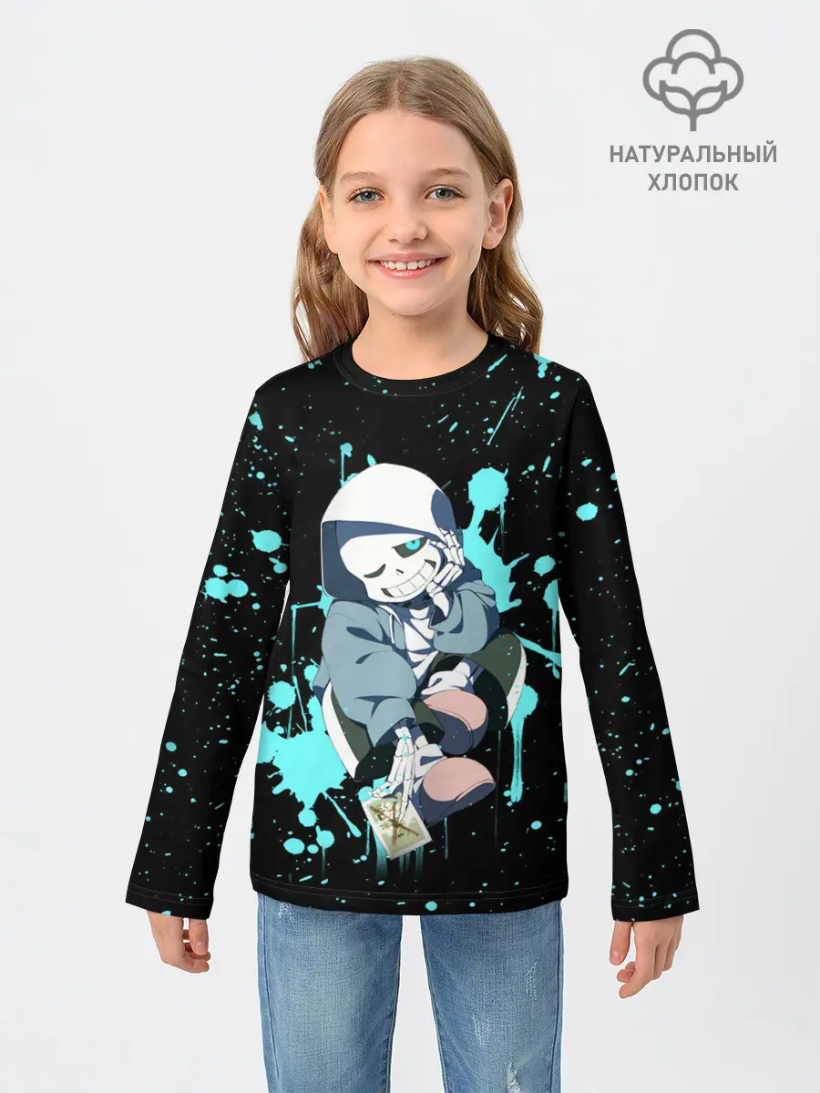 Детский лонгслив / UNDERTALE