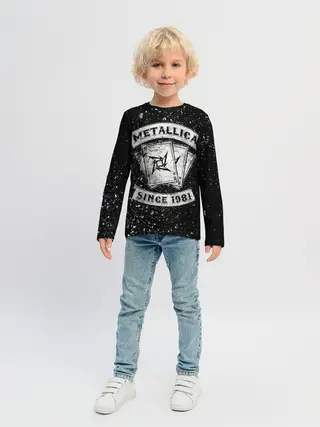 Детский лонгслив / Metallica