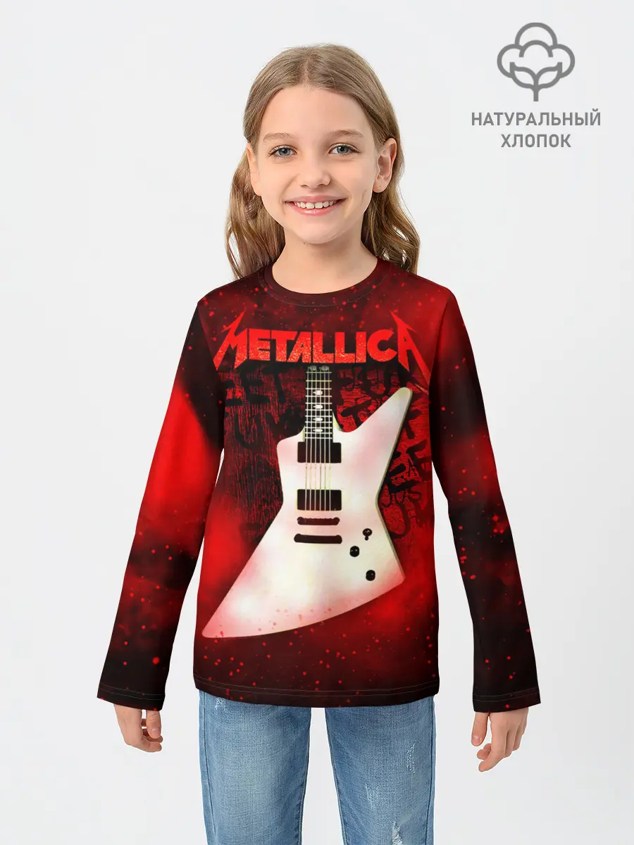 Детский лонгслив / Metallica