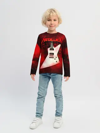 Детский лонгслив / Metallica