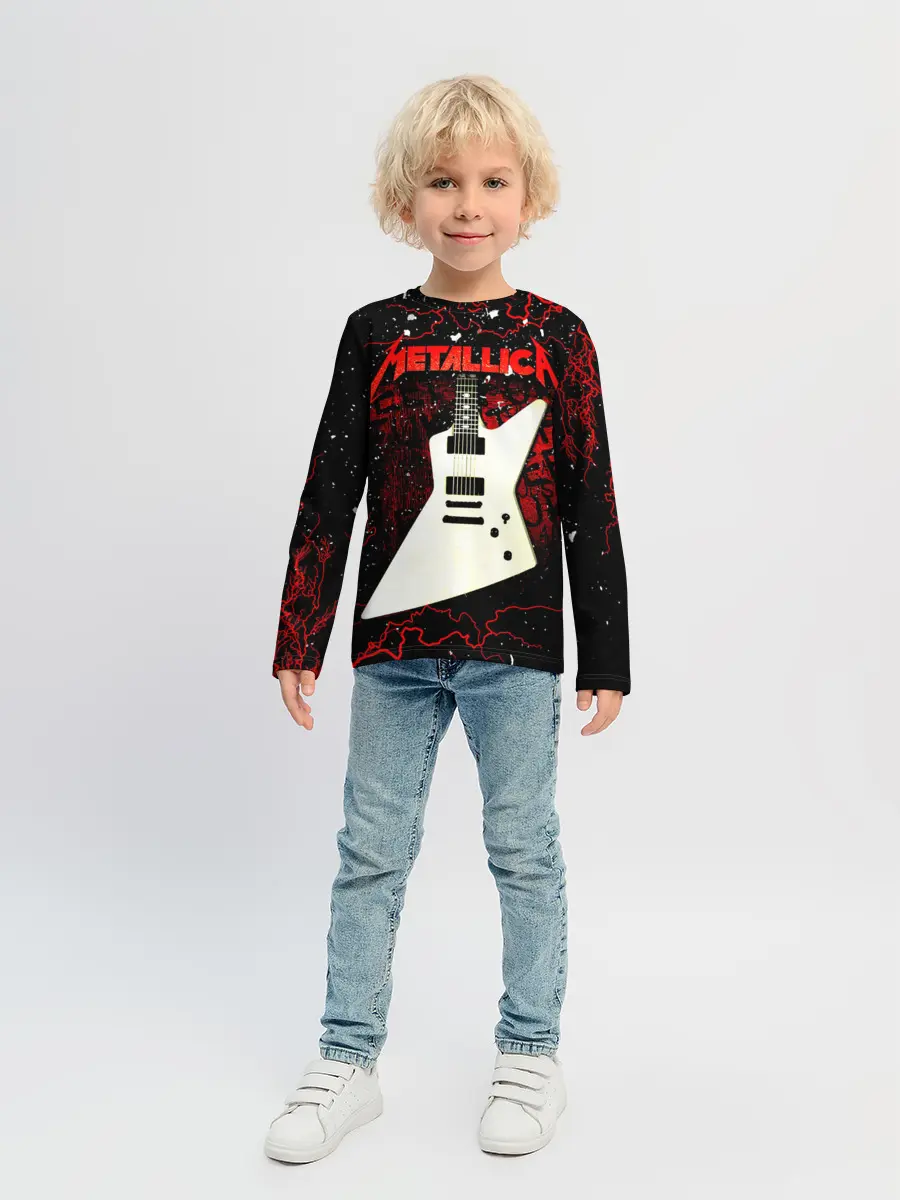 Детский лонгслив / Metallica