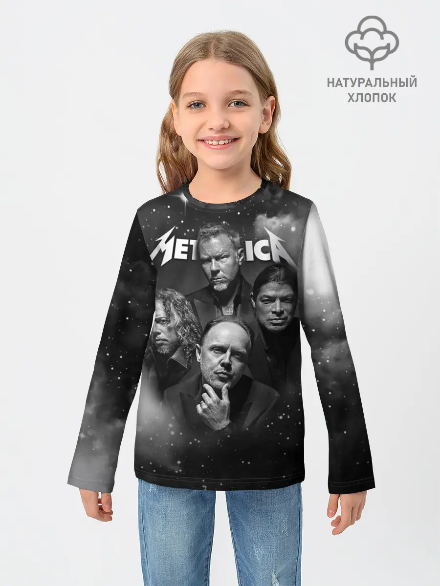 Детский лонгслив / Metallica
