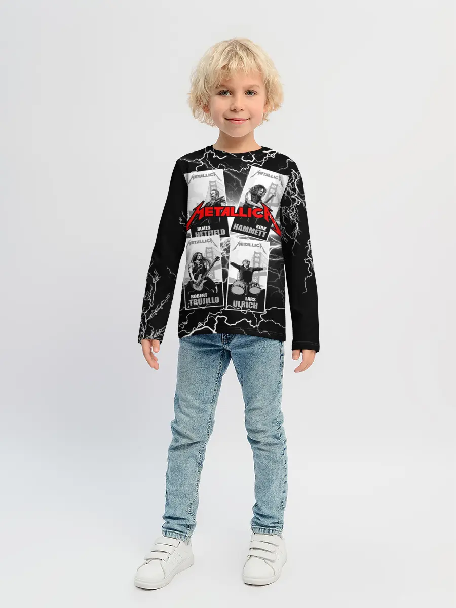 Детский лонгслив / Metallica
