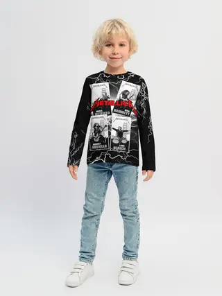Детский лонгслив / Metallica