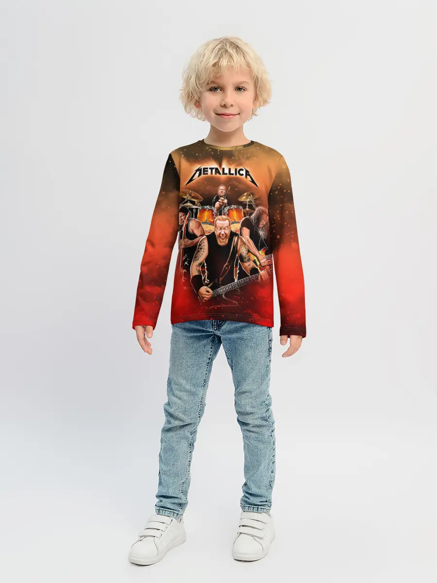 Детский лонгслив / Metallica