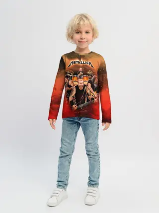 Детский лонгслив / Metallica