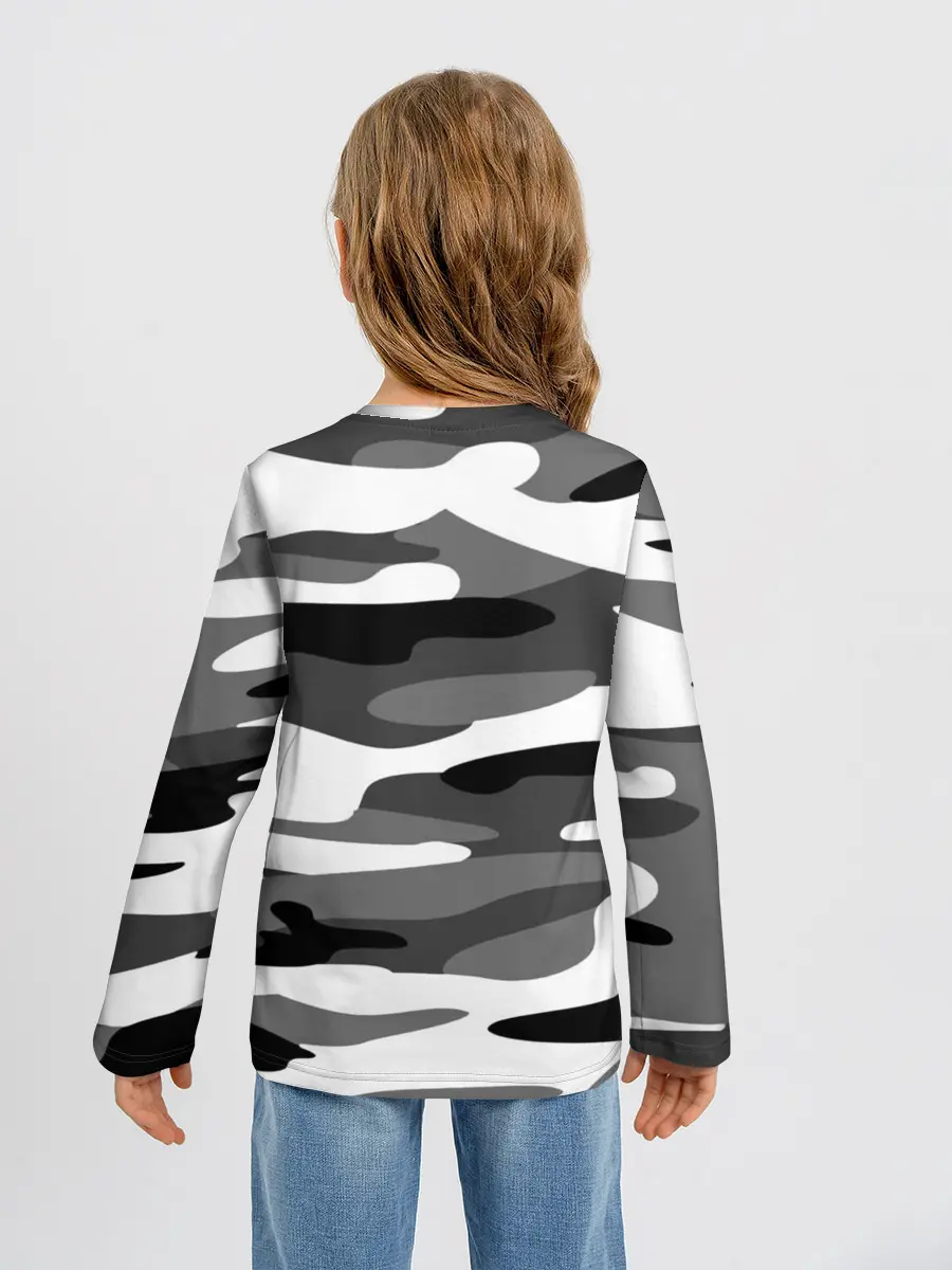 Детский лонгслив / Камуфляж Sabaton
