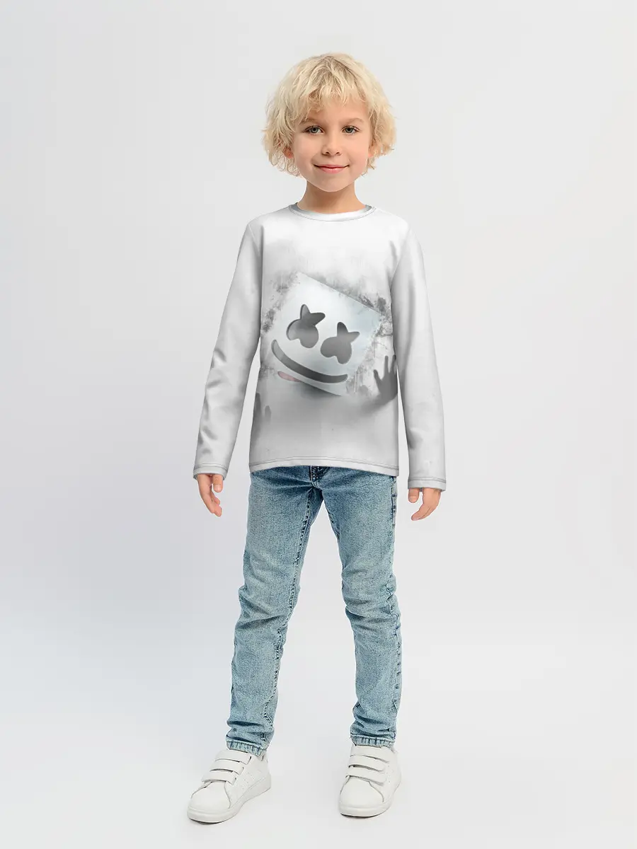 Детский лонгслив / Marshmello