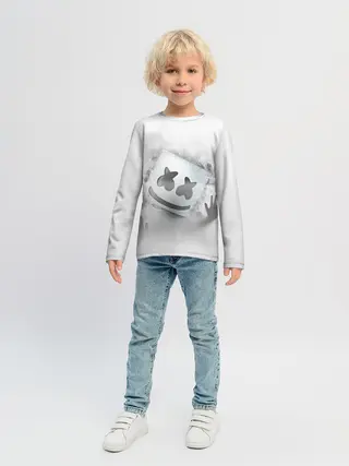 Детский лонгслив / Marshmello