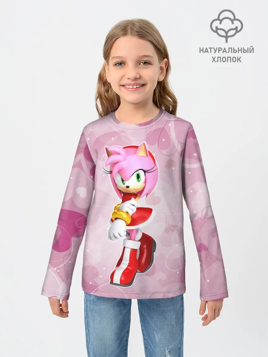 Детский лонгслив / Amy - Эми