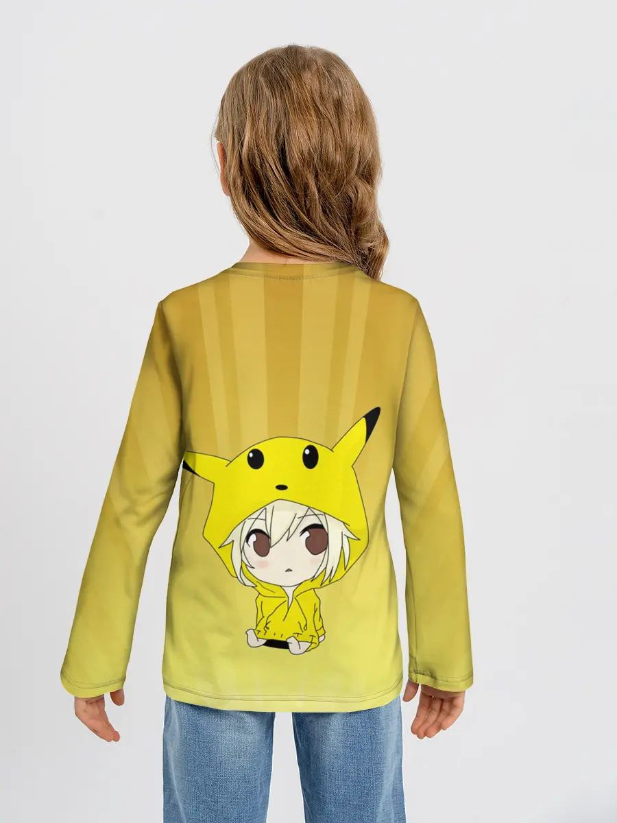 Детский лонгслив / Пикачу