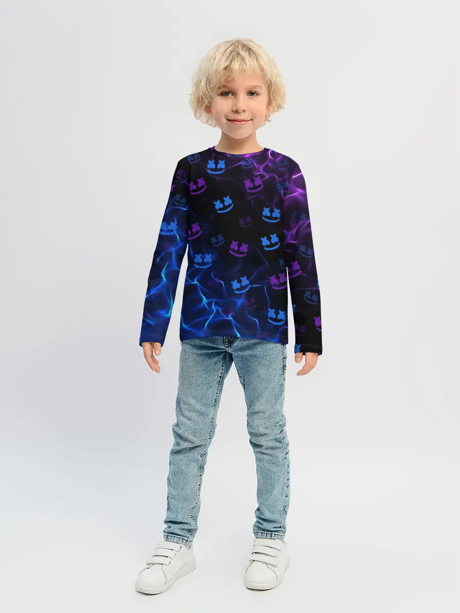 Детский лонгслив / Marshmello