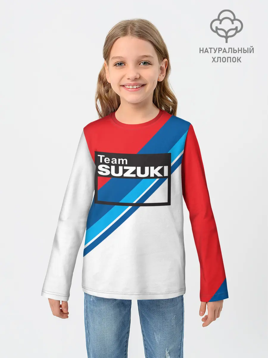 Детский лонгслив / SUZUKI MOTO SPORT | СУЗУКИ МОТО СПОРТ