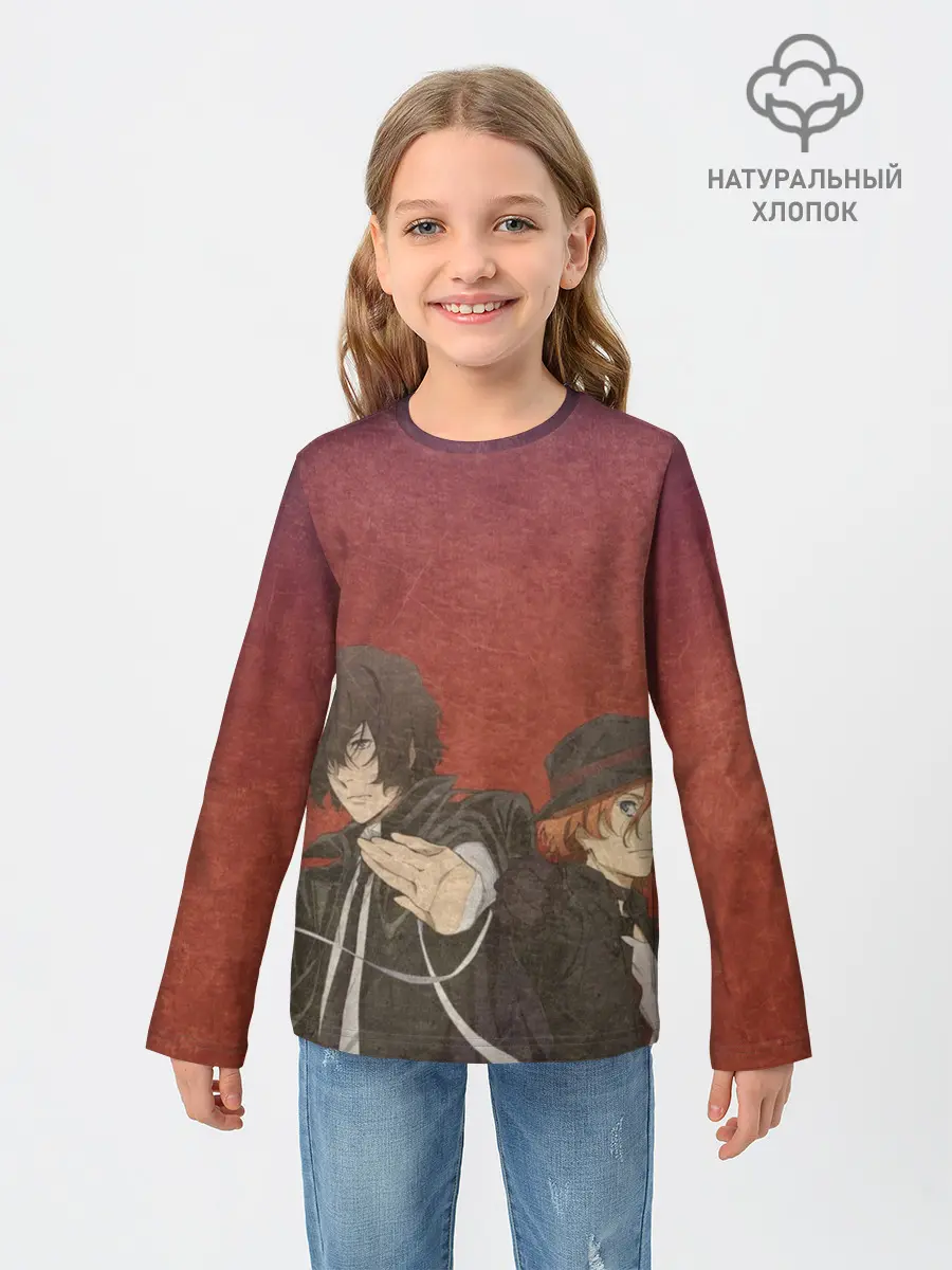 Детский лонгслив / Дазай и Чуя