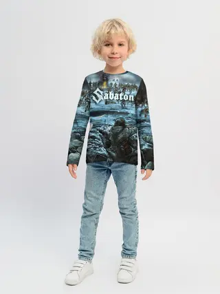 Детский лонгслив / Sabaton