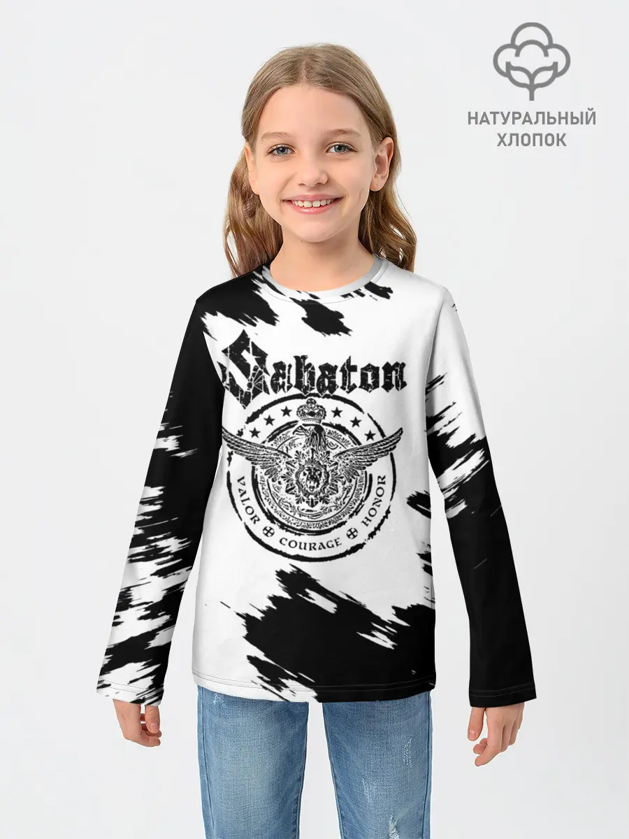 Детский лонгслив / Sabaton