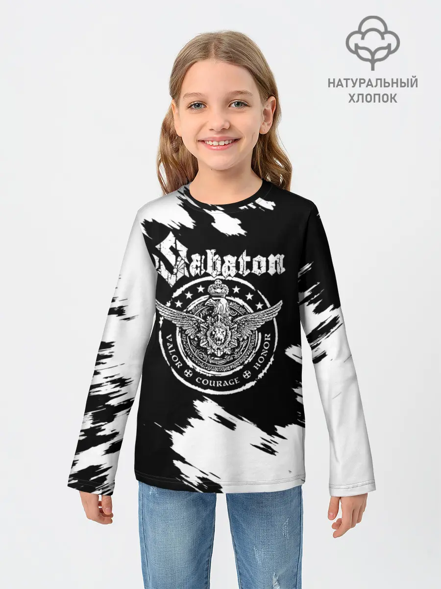 Детский лонгслив / Sabaton