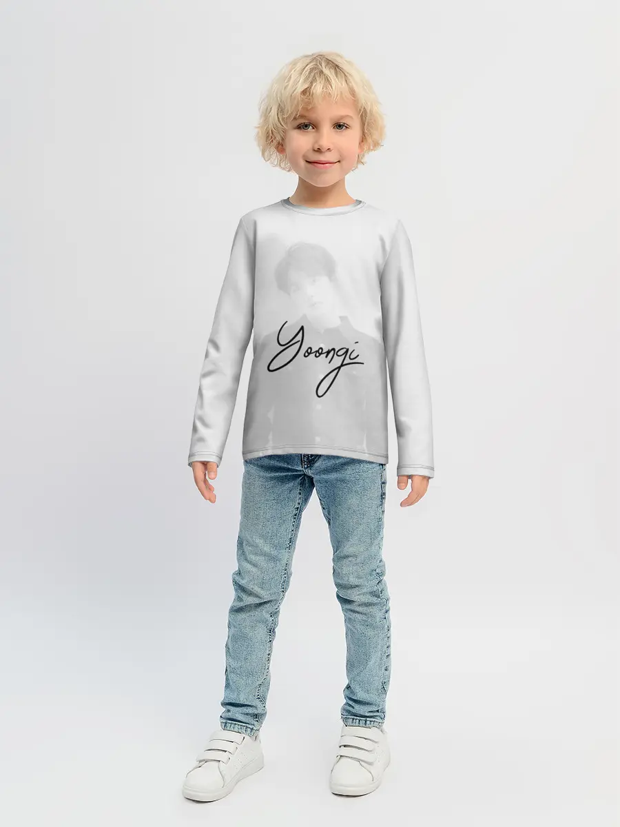 Детский лонгслив / BTS Min Yoongi