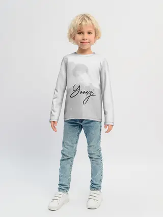 Детский лонгслив / BTS Min Yoongi