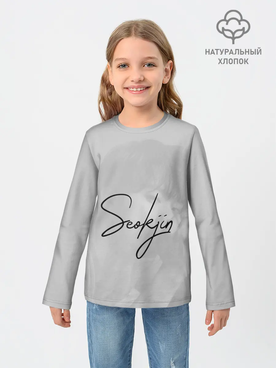 Детский лонгслив / BTS Kim SeokJin