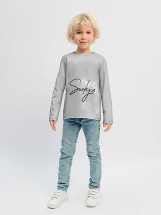 Детский лонгслив / BTS Kim SeokJin